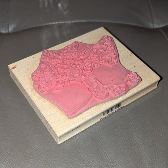 Stamps Happen Rubber Wood Mounted Patricia Giggs Sweet Peas Vase Flowers Stamp - Picture 6 of 6